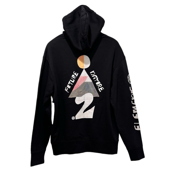 Element Mountain Stance Hoodie Flint Black NWT Men’s Size Medium - Picture 4 of 11